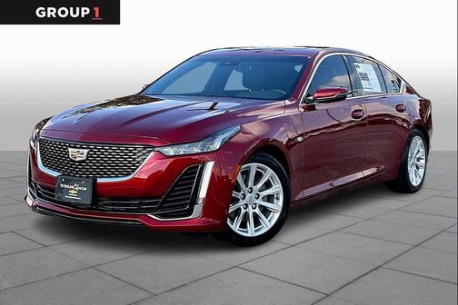 Radiant Red 2024 Cadillac CT5 Luxury RWD