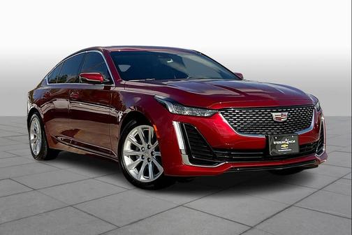Radiant Red 2024 Cadillac CT5 Luxury RWD
