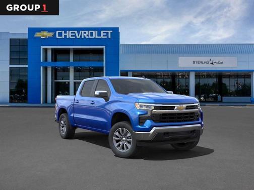 Rip Tide Blue 2025 Chevrolet Silverado 1500 LT