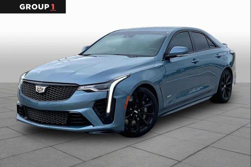 Midnight Steel Metallic 2023 Cadillac CT4-V V-Series Blackwing