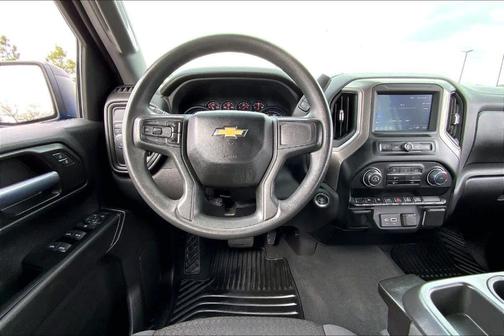 Glacier Blue Metallic 2023 Chevrolet Silverado 1500 Custom