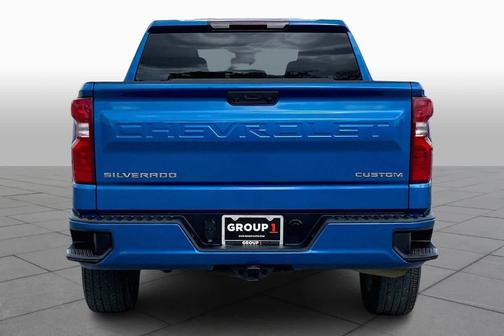 Glacier Blue Metallic 2023 Chevrolet Silverado 1500 Custom