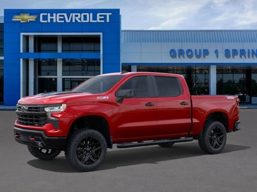 Radiant Red Tintcoat 2026 Chevrolet Silverado 1500 LT Trail Boss