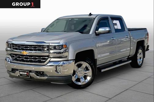 Silver Ice Metallic 2018 Chevrolet Silverado 1500 LTZ