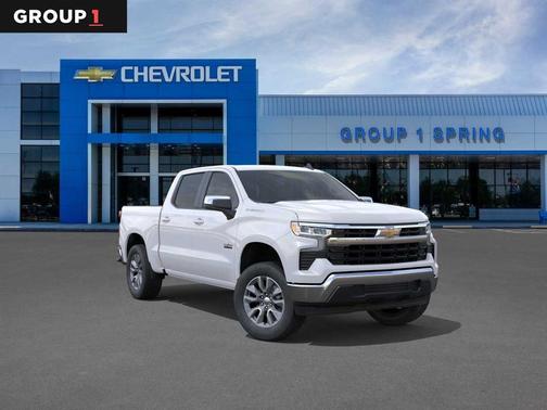 Summit White 2026 Chevrolet Silverado 1500 LT