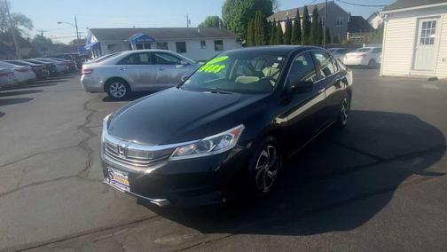 BLACK 2017 Honda Accord LX
