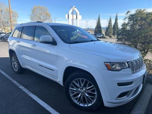 Bright White 2018 Jeep Grand Cherokee Summit