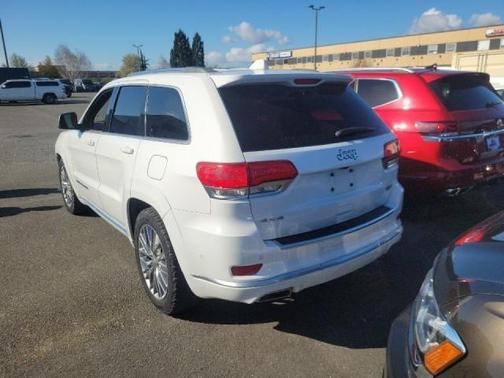 Bright White 2018 Jeep Grand Cherokee Summit