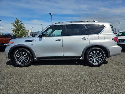 Brilliant Silver 2018 Nissan Armada SL