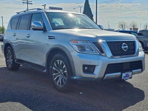 Brilliant Silver 2018 Nissan Armada SL