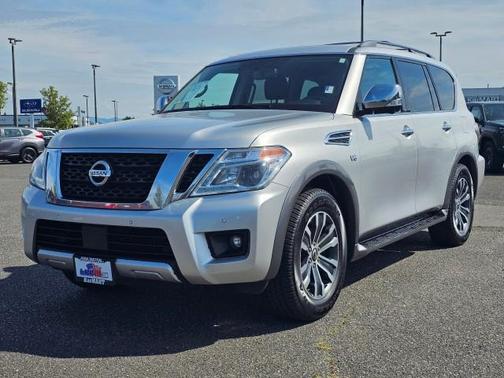 Brilliant Silver 2018 Nissan Armada SL