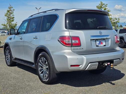 Brilliant Silver 2018 Nissan Armada SL