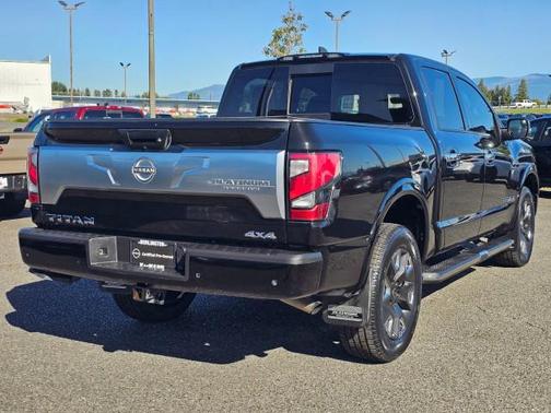 Super Black 2023 Nissan Titan Platinum Reserve