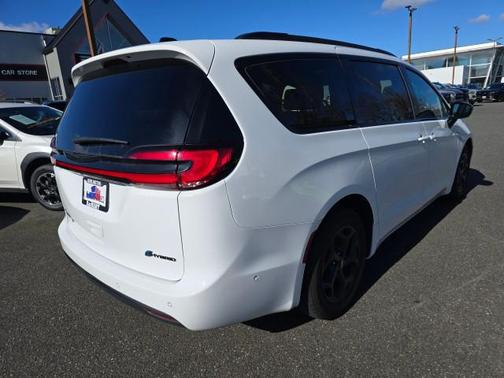 Bright White Clearcoat 2024 Chrysler Pacifica Hybrid Premium S Appearance Pkg