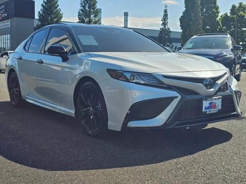 White 2024 Toyota Camry XSE