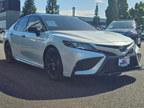 White 2024 Toyota Camry XSE