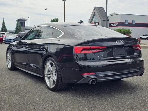 Brilliant Black 2018 Audi A5 2.0T Prestige