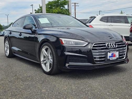 Brilliant Black 2018 Audi A5 2.0T Prestige
