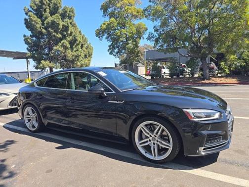 Brilliant Black 2018 Audi A5 2.0T Prestige