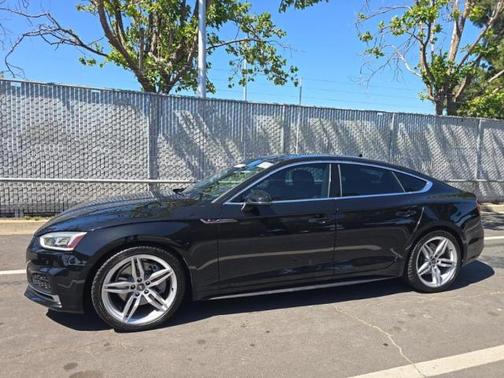 Brilliant Black 2018 Audi A5 2.0T Prestige