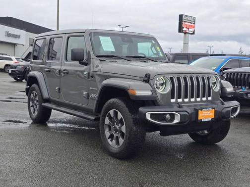Sting-Gray Clearcoat 2020 Jeep Wrangler Unlimited Sahara