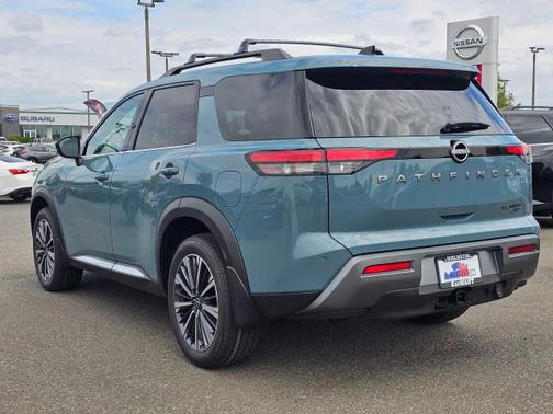 Baltic Teal 2026 Nissan Pathfinder Platinum