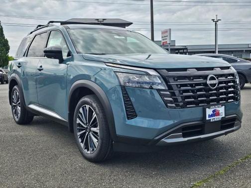 Baltic Teal 2026 Nissan Pathfinder Platinum