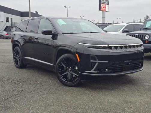 Diamond Black Crystal Pearlcoat 2024 Jeep Wagoneer S Launch Edition
