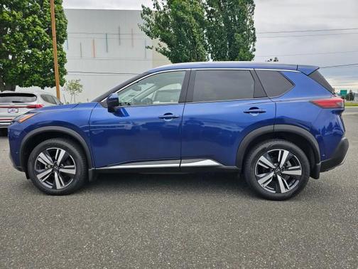 Caspian Blue Metallic 2023 Nissan Rogue Platinum