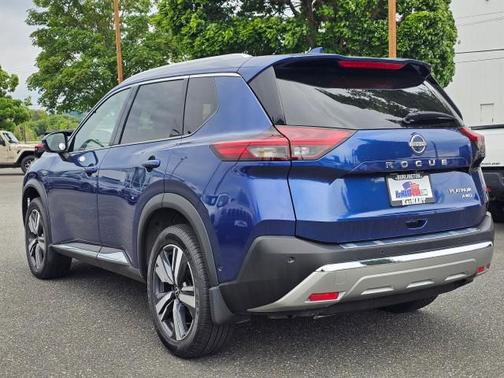 Caspian Blue Metallic 2023 Nissan Rogue Platinum