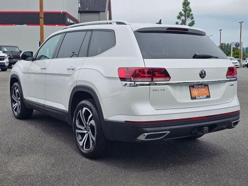Pure White 2023 Volkswagen Atlas 3.6L SEL