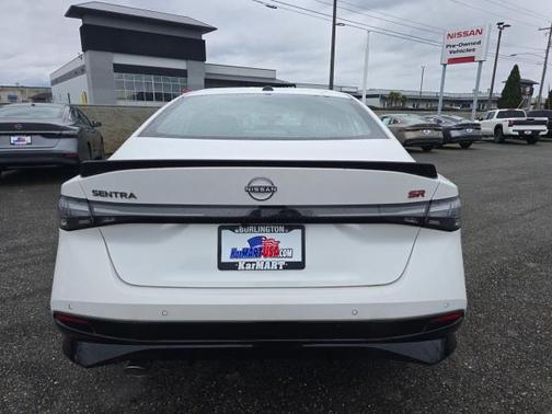 Aspen White Tricoat 2026 Nissan Sentra SR