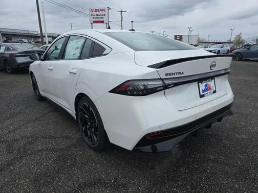 Aspen White Tricoat 2026 Nissan Sentra SR