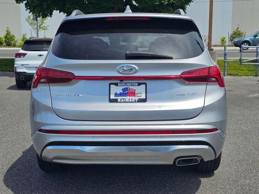 Shimmering Silver 2023 Hyundai SANTA FE Calligraphy