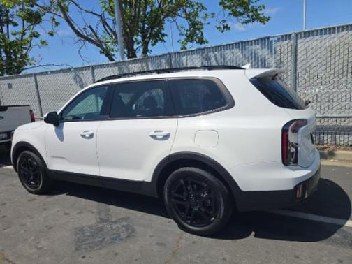Glacial White Pearl 2025 Kia Telluride SX X-Line