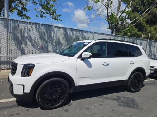 Glacial White Pearl 2025 Kia Telluride SX X-Line