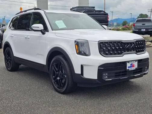 Glacial White Pearl 2025 Kia Telluride SX X-Line