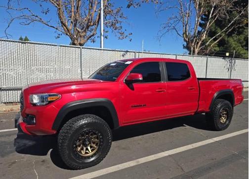 Barcelona Red Metallic 2021 Toyota Tacoma TRD Off Road