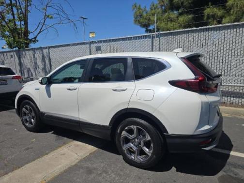 Platinum White Pearl 2020 Honda CR-V Hybrid EX-L
