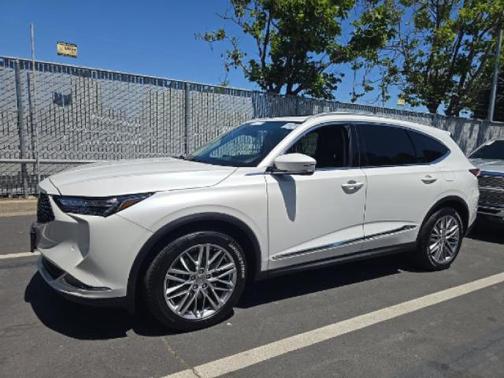 Platinum White Pearl 2023 Acura MDX Advance Package