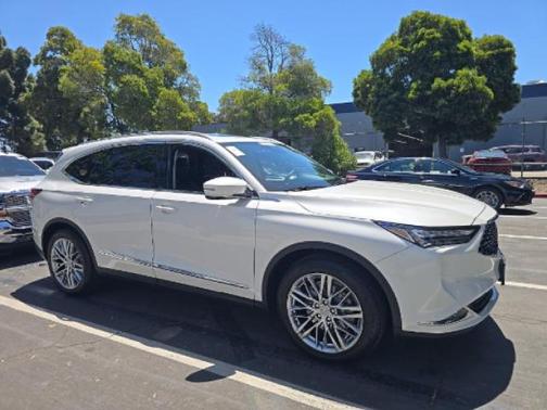 Platinum White Pearl 2023 Acura MDX Advance Package
