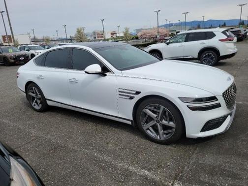 Alta White 2023 Genesis G80 2.5T RWD