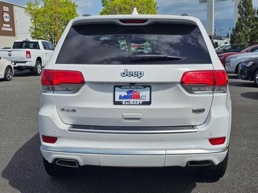 Bright White 2018 Jeep Grand Cherokee Summit