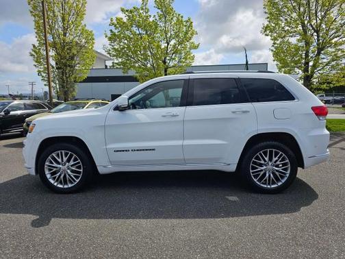 Bright White 2018 Jeep Grand Cherokee Summit