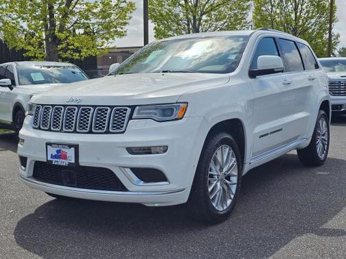 Bright White 2018 Jeep Grand Cherokee Summit