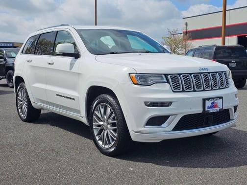 Bright White 2018 Jeep Grand Cherokee Summit