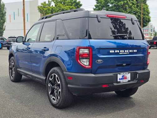 Atlas Blue Metallic 2023 Ford Bronco Sport Outer Banks