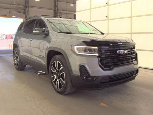 Satin Steel Metallic 2021 GMC Acadia AWD SLT