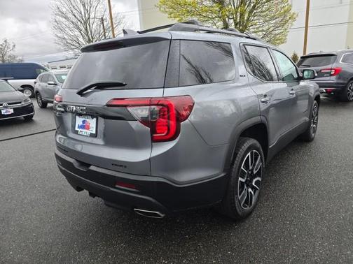 Satin Steel Metallic 2021 GMC Acadia AWD SLT