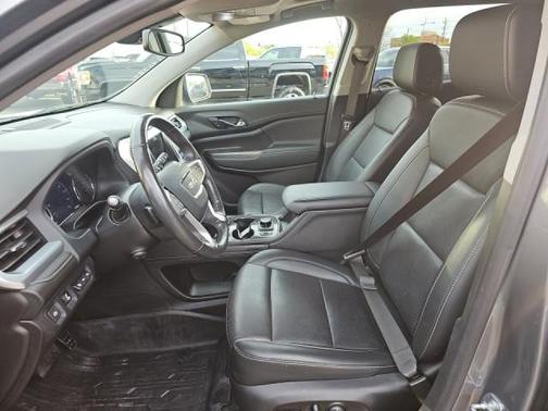 Satin Steel Metallic 2021 GMC Acadia AWD SLT